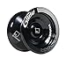Produktbild Yomega Glide®  Pro Level Aluminum Metal Responsive Yoyo for Advance Players  Wing Shaped, C Size Ball Bearing Yoyo + Glove + 5 Extra Strings + 3 Month Warranty (Black)