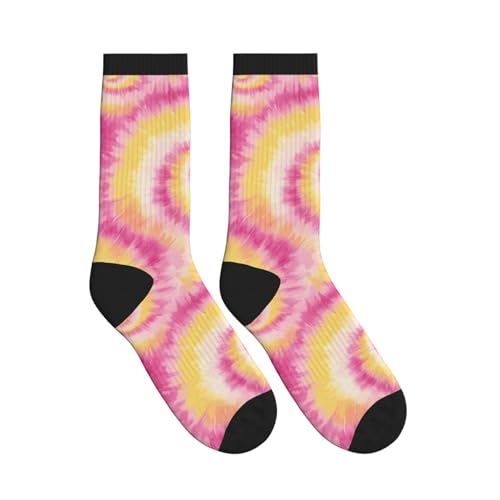 Slouchy Crew Socks for Men Women, Funny Novelty Athletic Long Tube Socks for Soccer Running Hiking Yoga Softball4