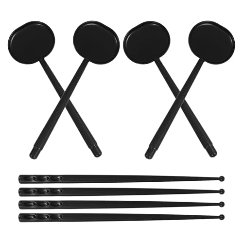 YARNOW Set 8 Pezzi Occlusori Oculare Neri in Plastica con Puntatore Manuale, Occhiali a Foro Stenopeico per Oculisti e Optometristi, Strumenti Compatti per Test della Vista in Cliniche