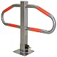 Parkplatzsperre Trutzholm 47 x 73 cm aus Metall in Grau