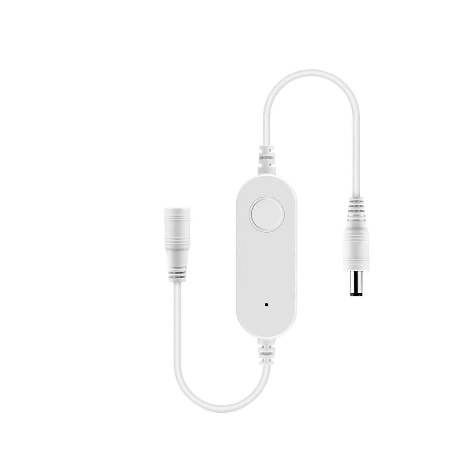 1 Pcs LED Dimmable Smart LED Dimmer DC/RGB Controller, LED Light Strip Controller 12V 5050/2835 LED Light Strip Neon Light(DC Controller)