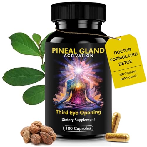 Pineal Gland Activation Supplement - Supports Decalcification, Th...