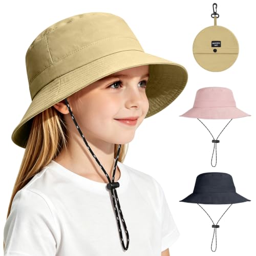 MELLIEX Bob Bébé Enfant, Chapeau de Soleil pour Bebe Fille Garcon 2-6 Ans