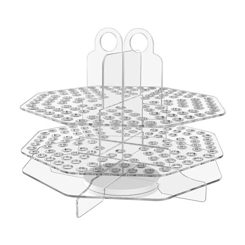 120 Slot Clear Acrylic Organizer