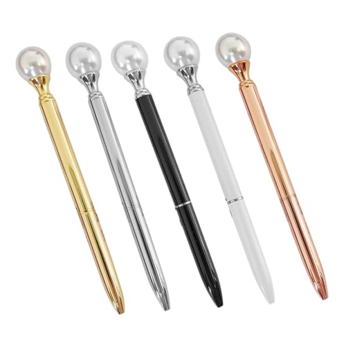 Bolígrafos ergonómicos para mujer Gatuida, set de 5 piezas de oficina y diario