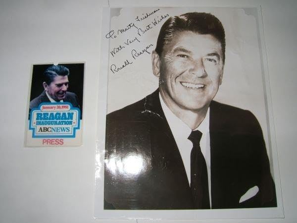 Amazon.co.jp: 貴重レトロUSA アメリカ大統領 ロナルドレーガン 直筆