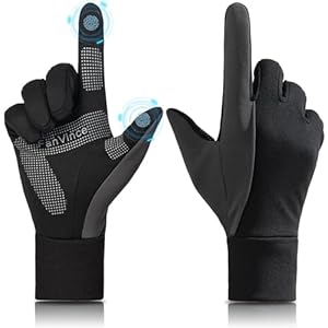 Winter Gloves Gifts Men Women – Upgraded Touch Screen Cold Weather Warm Glove for Running Driving Cycling Hiking