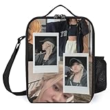 ILWVWVHK ROSÉ Brotdosen Veganes Leder, Anspruchsvolle Optik mit praktischer Thermo-Leistung