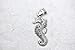 CaliRoseJewelry Sterling Silver Filigree Seahorse Charm Pendant
