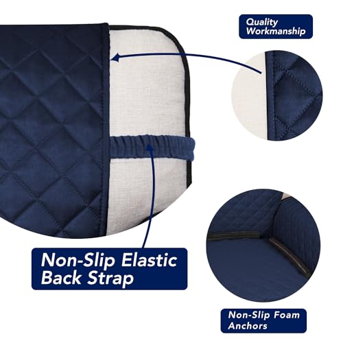 image for PureFit Reversible Quilted Sofa Cover, Water Resistant Slipcover Furni