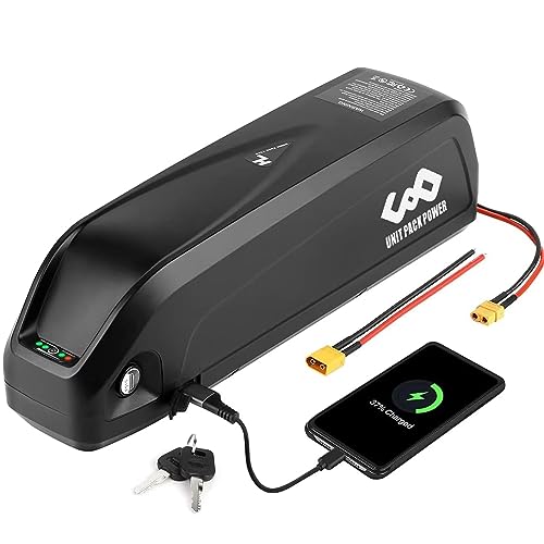 (UK Warehouse) 48V Ebike Battery 15AH 3000mAH Electric Bicycle Battery 48 Volt Lithium ion Bike Battery for 200W-1500W Motor, Mountain Bike Battery with Charger