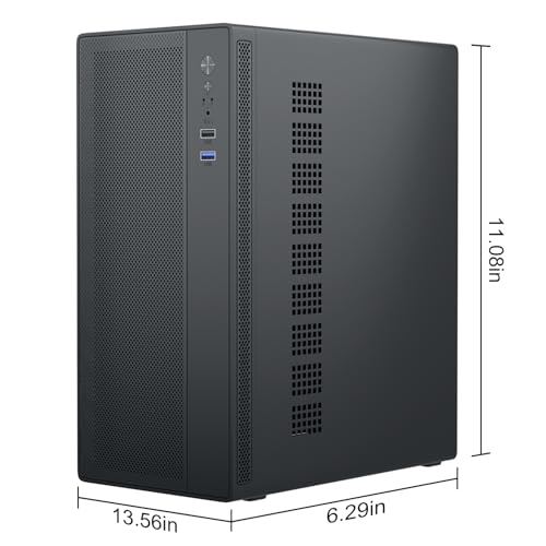 マイクロATXケース PCケース MATX ケース ミニ PC ITX マイクロ MATX ITX ミニATX電源/250mmグラフィックボード/135mm CPUクーラー対応 USB3.0