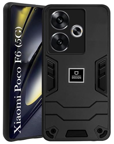 Image of Jkobi Back Cover Case for Xiaomi Poco F6 5G (Hybrid Armor | Slim Dual Layer | Shockproof Lightweight)