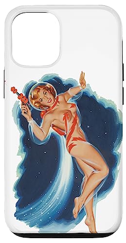 Iphone 12/12 Pro Space Explorer Science Fiction Sci Fi Pin Up Girl Case #TOP20