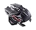Madcatz Rat Pro x3 Noir - la Souris Gamer Ultime - 10 Boutons, RGB, modulaire et Ajustable avec 2700 Configuration possibles - 16 000 dpi - Pixart Pmw3389