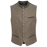 Oktoberfest und andere Anlässe: Ihre neue Trachtenweste in oliv passt nicht nur zum Oktoberfest oder auch bei uns Wiesn genannt. Gerne können Sie das Gilet auch zu anderen Anlässen tragen wie zum Beispiel zur Taufe oder zur Hochzeit.
