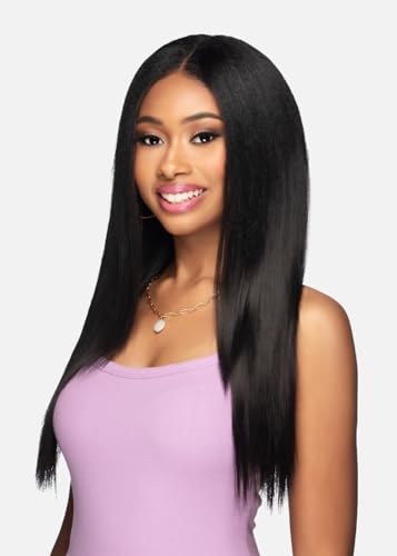 Vivica A. Fox V-PAX, V Part Wig, Supreme Human Hair Blend, Color 2 Dark Brown