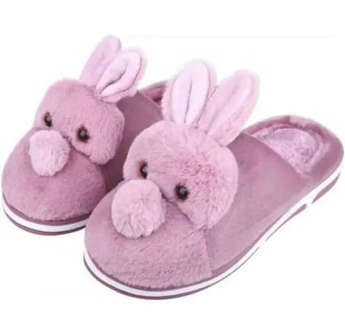 Totalique Women's Trendy Soft Warm Fur & Rubber Sole Winter Wear ...