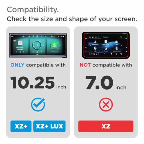 Image of SPARTAN SHIELD [3 PACK] Screen Guard For TATA TIGOR 2025 Facelift || XZ+ & XZ+LUX | 10.25 Inch Infotainment [Thin] + 4 inch Instrument Cluster + Steering Panel Protector || Anti Scratch | Water Resistant | HD Clear | High Touch Sensitivity | TataTigor 9H Car Display Accessories 2026+ [Not Tempered Glass]