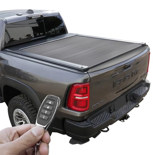 Syneticusa ER Power Retract Hard Tonneau Cover Fits 2009-2025 Dodge Ram 1500 5'7