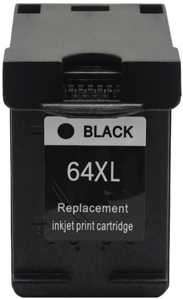 1 Set X 64XL Ink Cartridge Pack Replacement for HP 64 Ink Cartridges Black and Color Pack Compatible for HP 64 Ink Fits for HP Envy Photo 7855 7858 7155 7120 7800 6252 6255 7158 7100 Printer
