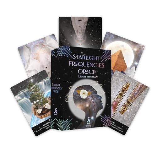 Starlight Frequencies Oracle: The knowledge you seek is seeking you (44 Full-Color Cards and 60-Page Guidebook)