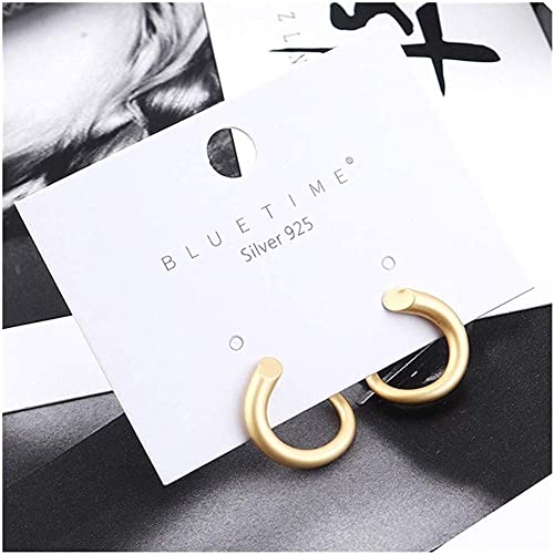 Boucles d'oreilles pour couple muet en argent sterling s925
