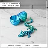 Smocze jajko w neonowych kolorach, 13 cm, zabawka fidget dla dzieci od 4 lat, prezent urodzinowy, mały prezent dla dzieci, zabawka ADHD, prezent dla chłopców