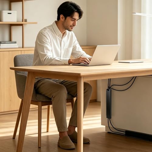 Support de câble magnétique haut de gamme sans perçage pour bureau et table