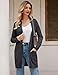 GRACE KARIN Long Cardigan Sweaters for Women, Fall Fashion Must Haves, Knit Winter Clothing for Women 2025 Trendy Deep Grey XL