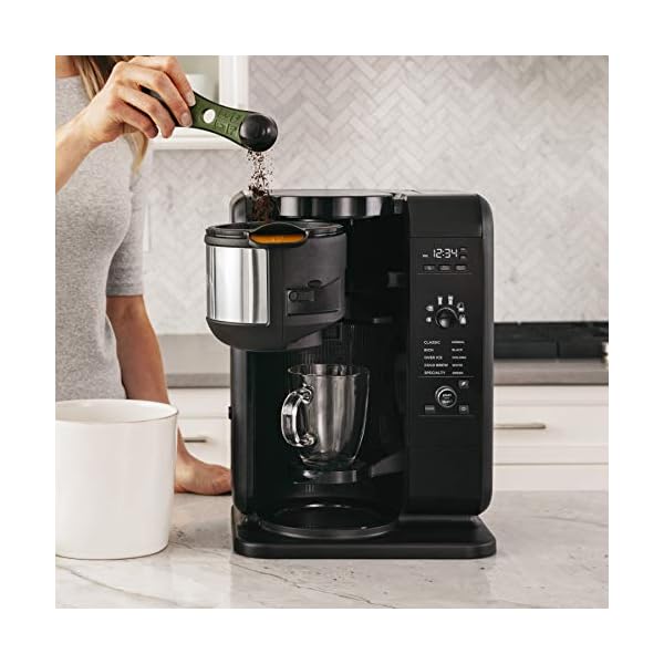 Ninja Hot and Cold Brewed System, AutoiQ Tea and Coffee Maker with 6 Brew Sizes, 50 fluid