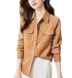 Autumn Winner Thick Office Lady Blouse Female Shirt Long Sleeve Tops Loose Blouses Khaki