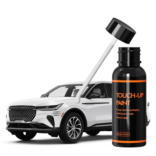 XTryfun UG White Platinum Touch Up Paint for Lincoln, Automotive Paints