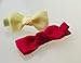Solid Grosgrain Ribbon Infants Baby Toddlers Hair Bow Alligator Clips 20pcs 2