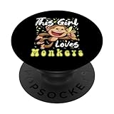 Photo Gallery this girl loves monkeys lover chimpanzee animal primatology popsockets popgrip intercambiabile Photo Gallery this girl loves monkeys lover chimpanzee animal primatology popsockets popgrip intercambiabile