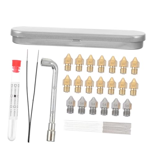 Alipis Printer Nozzle Cleaning Tool Stainless Steel Brass Needles Kit for Precise Maintenance and Repair Accessories for