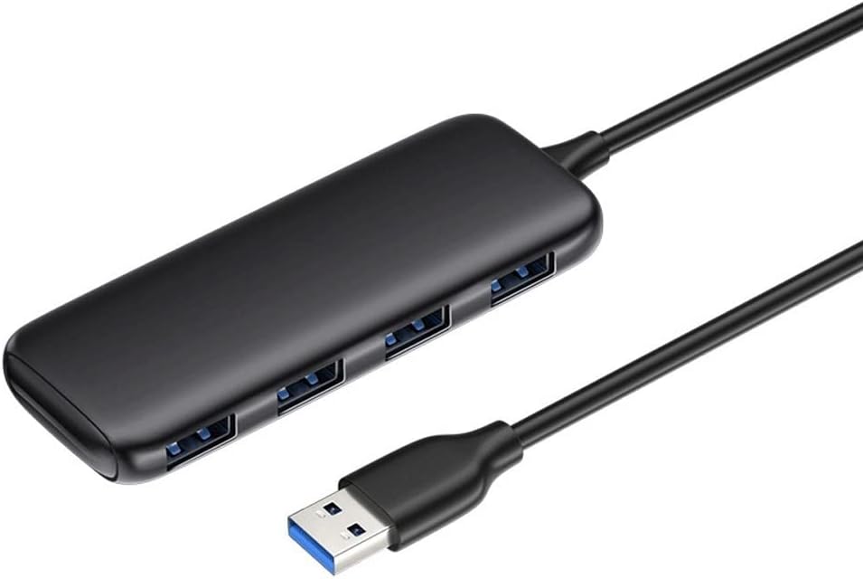 USB Hub 2.0/3.0 Splitter, 4 Port USB Extender Docking Station Supports Simultaneous Use for Laptop, USB Flash Drives, and Mobile HDD, PC Computer (Color : 2.0, Size : 0.2M)
