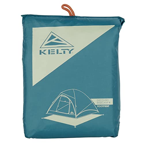 Kelty Discovery Basecamp 4 Person Tent Footprint (FP Only) Protects Tent Floor from Wear and Tear