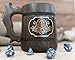 Gift for DM. Dungeon Master Beer Mug. Wooden Beer Stein. Dungeon and Dragons Mug. Dungeon Master Stein. D&D Gift. Best Gift. Wooden Beer Mug. Gamer Gift Beer Tankard K145