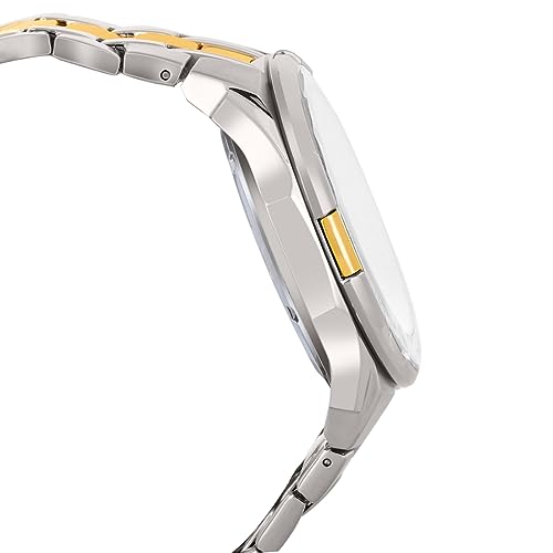 Image of Casio EDifice EFR-539SG-7AVUDF White Analog Dial Dual Tone Stainless Steel Band Men's Watch Chronograph 100M Water Resistant EX189