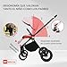 Imagen de BabyLux® Carrito Bebe 3en1 ROSSO