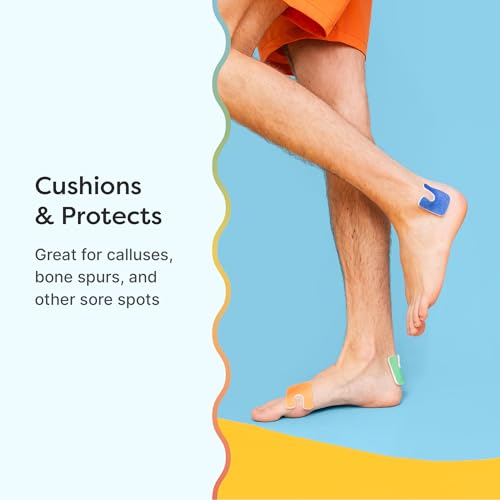 image for ZenToes Callus Pads | U-Shaped Design Moleskin Blister Pads | Self-Sti