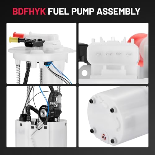 Image of BDFHYK Electric Fuel Pump Module Assembly Compatible with Chevrolet Silverado 1500, Compatible with GMC Sierra 1500 2014-2018 4.3L 5.3L V6 V8 Replace SP6711M