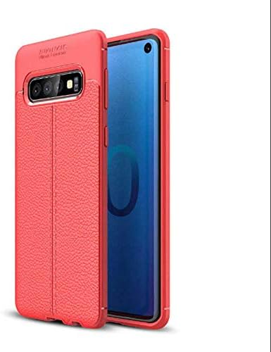 Spia Samsung Galaxy S10 Plus Kılıf Kırmızı Moss Silikon Kapak Orijinal Esnek İnce Geliştirilmiş Dayanıklı Darbe Karşıtı Koruyucu Yeni Nesil Tasarım (Samsung Galaxy S10 Plus, Kırmızı)
