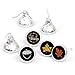Give Thanks - Round Candy Thanksgiving Party Sticker Favors - Labels Fit Hershey's Kisses (1 sheet of 108)