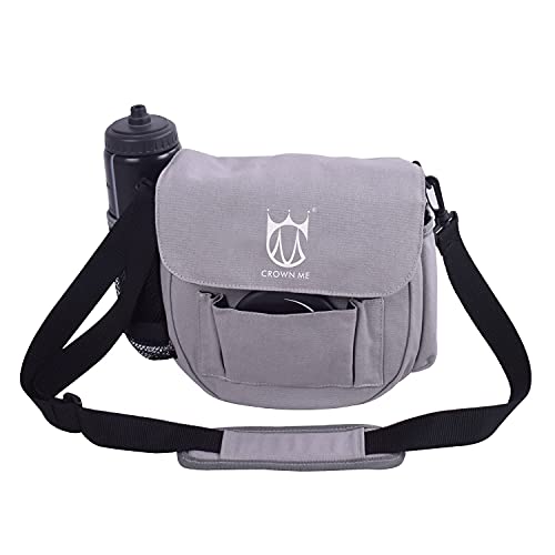 Crown Me Disc Golf Set, Disc Golf Starter Set,Includes 1Pc Bag With Water Bottle Pocket And Accessory Pocket, 2Pcs Drivers, 2Pcs Mid-Ranges, 2Pcs Putters, 1Pc Mini Disc Marker And 1Pc Towel #TOP6