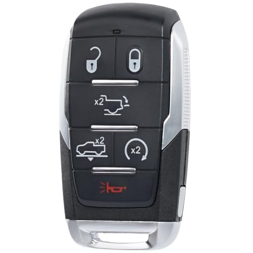 SUPALAND Proximty Smart Key Fob Replacement Fits for Dodge Ram 1500 2019 2020 2021 2022 2023 2024 Keyless Entry Remote Control OHT-4882056 68584156AA 68291692AE 68442910AB 68575605AA 433 MHz by SUPALAND - Used condition - Image 6