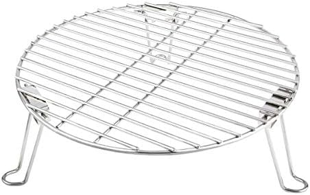 Mydracas Grill Expander Rack Stack Rack Expansion Grilling Rack Stainless Steel Fit Large & XL Big Green Egg Weber Kettle 22 Inches Charcoal Grill Kamado Joe,18" or Bigger Diameter Grill