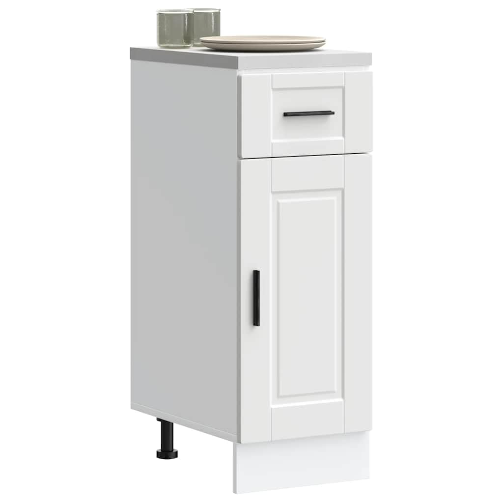 Armoire de cuisine Porto blanc bois d ingénierie