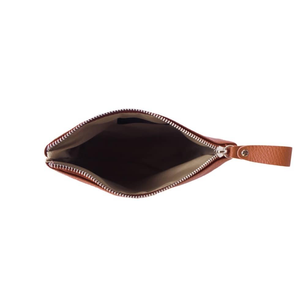 FrasiBags Neceser de piel auténtica, neceser para mujer, neceser para maquillaje mujer, estuche de viaje fabricado en Italia, cuero, Clásico